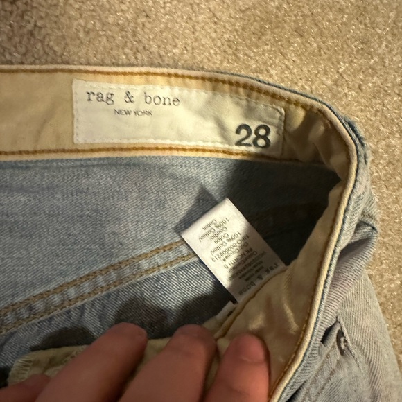 High Rise Rag and Bone Jeans - Picture 3 of 8